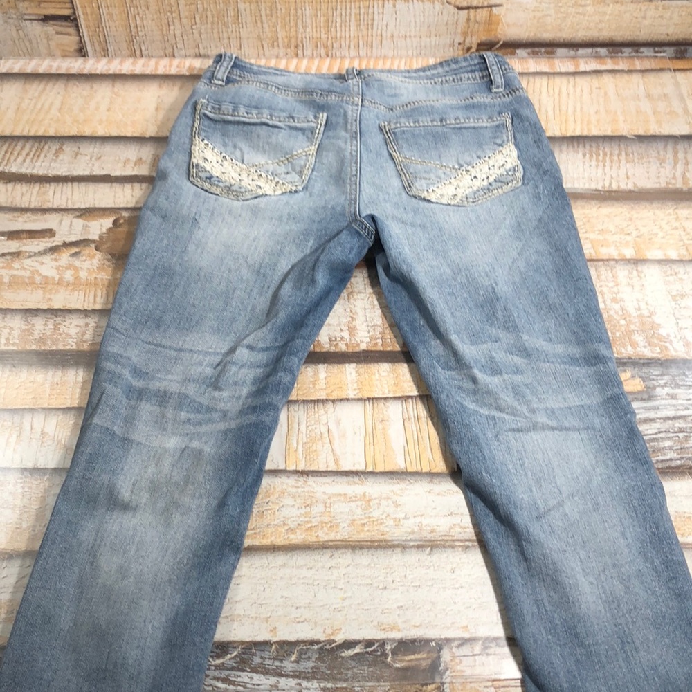 Vanilla Star Lace size 7 Juniors teen Ankle Pants
